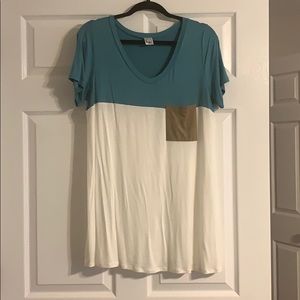 V-neck shirt